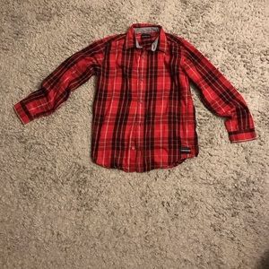 CALVIN KLEIN Plaid Shirt Boys